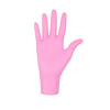 Rękawice Nitrylowe Medyczne 100 szt - RÓŻOWE rozm. S