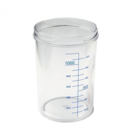Zbiornik aspiracyjny bez pokrywy 2L